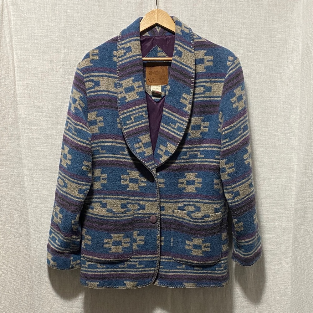 Mid-West Garment Co. Southwestern Style Blanket Jacket